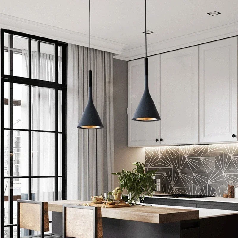 Modern Led Pendant Lights  Whi - Kitchen Appliances In White 评论和价格