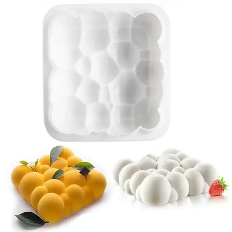 3D Square Cloud Shaped Silicon - Kitchen Appliances In White 评论和价格