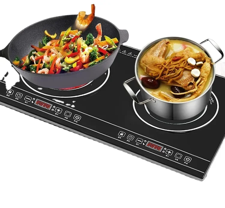 Portable Electric Double Stove - Induction Cooktop Portable 评论和价格