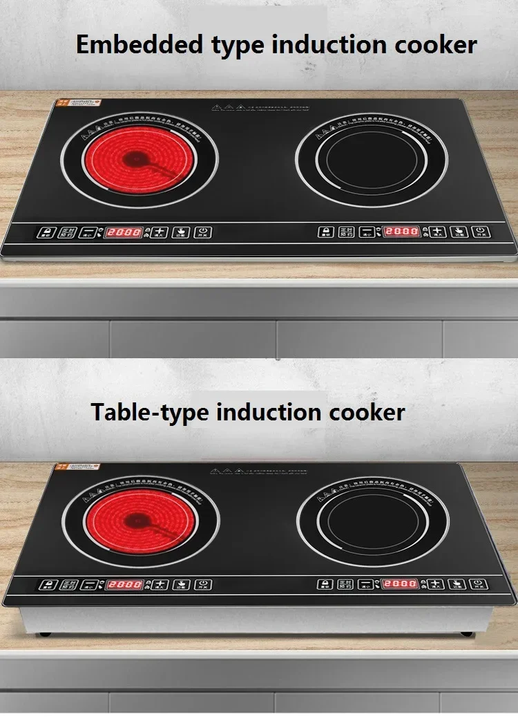 Portable Electric Double Stove - Induction Cooktop Portable 评论和价格