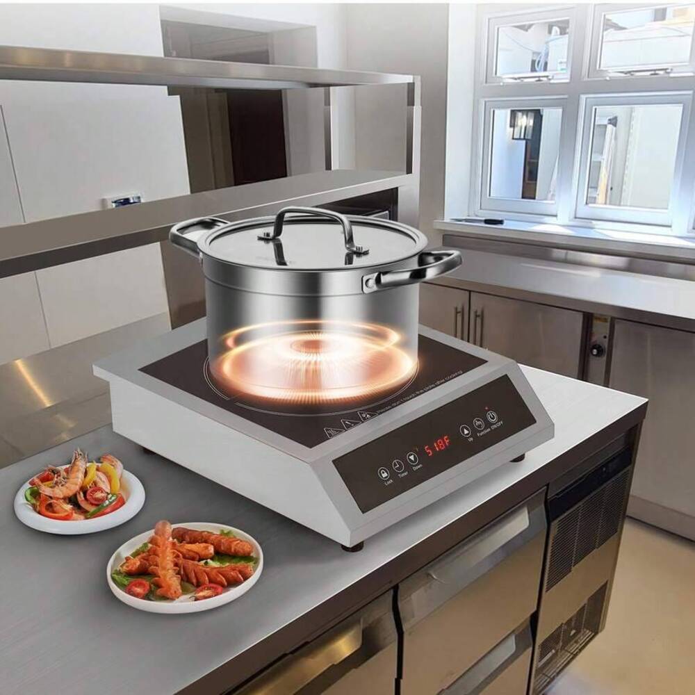 Portable Cooktop, 1800W Commer - Induction Cooktop Portable 评论和价格