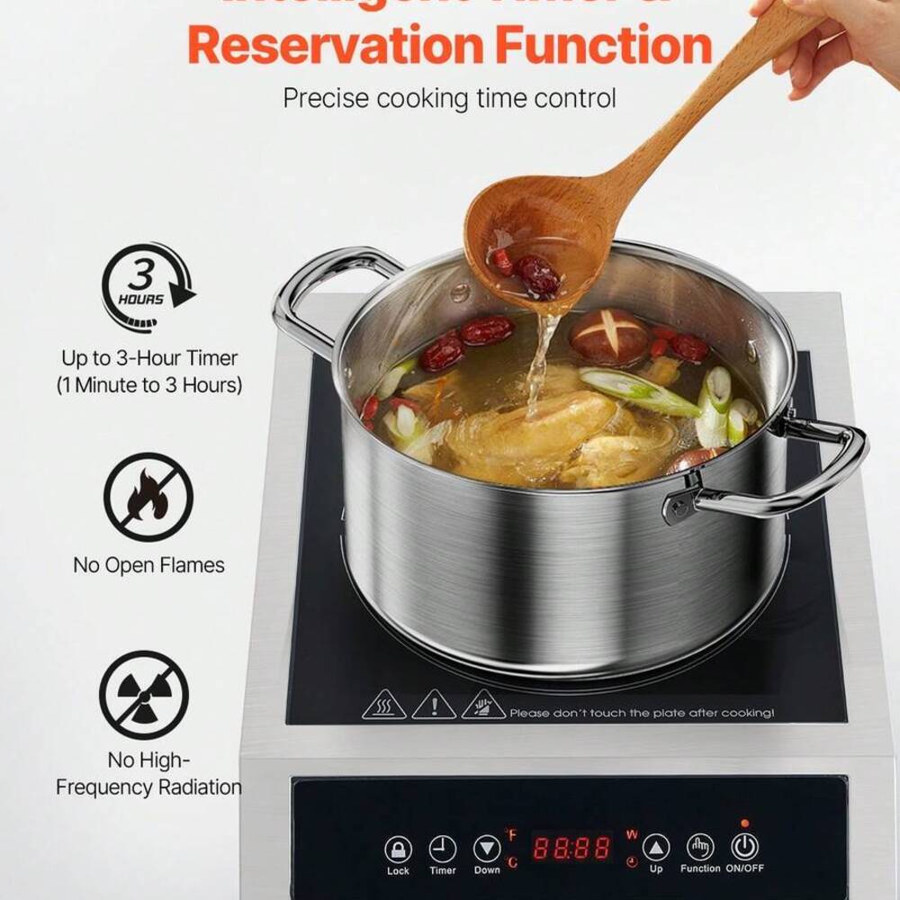 Portable Cooktop, 1800W Commer - Induction Cooktop Portable 评论和价格