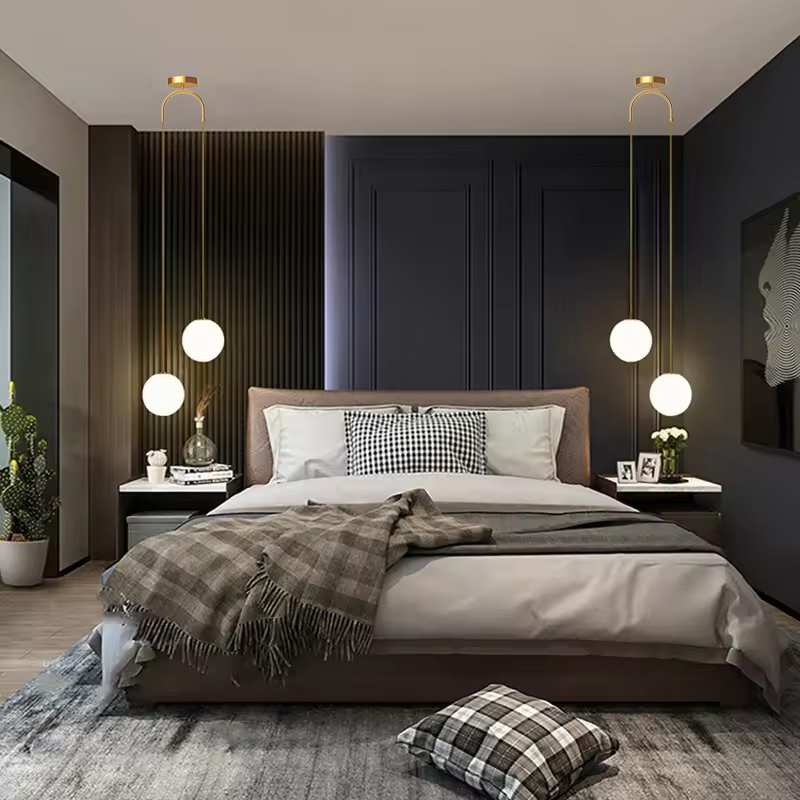 Bedroom Bedside Hanging Pendan - Kitchen Appliances In White 评论和价格