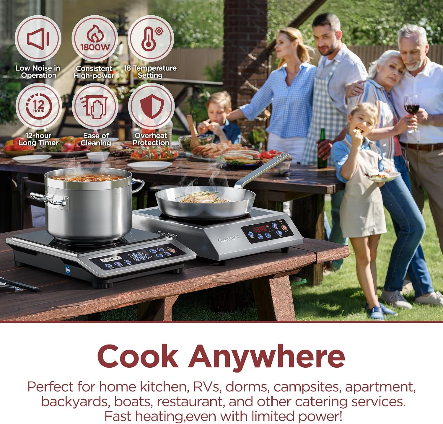 Portable Induction Cooktop Enh - Induction Cooktop Portable 评论和价格