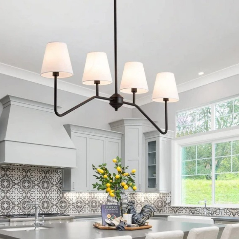 Vintage Chandelier Kitchen Lig - Kitchen Appliances In White 评论和价格