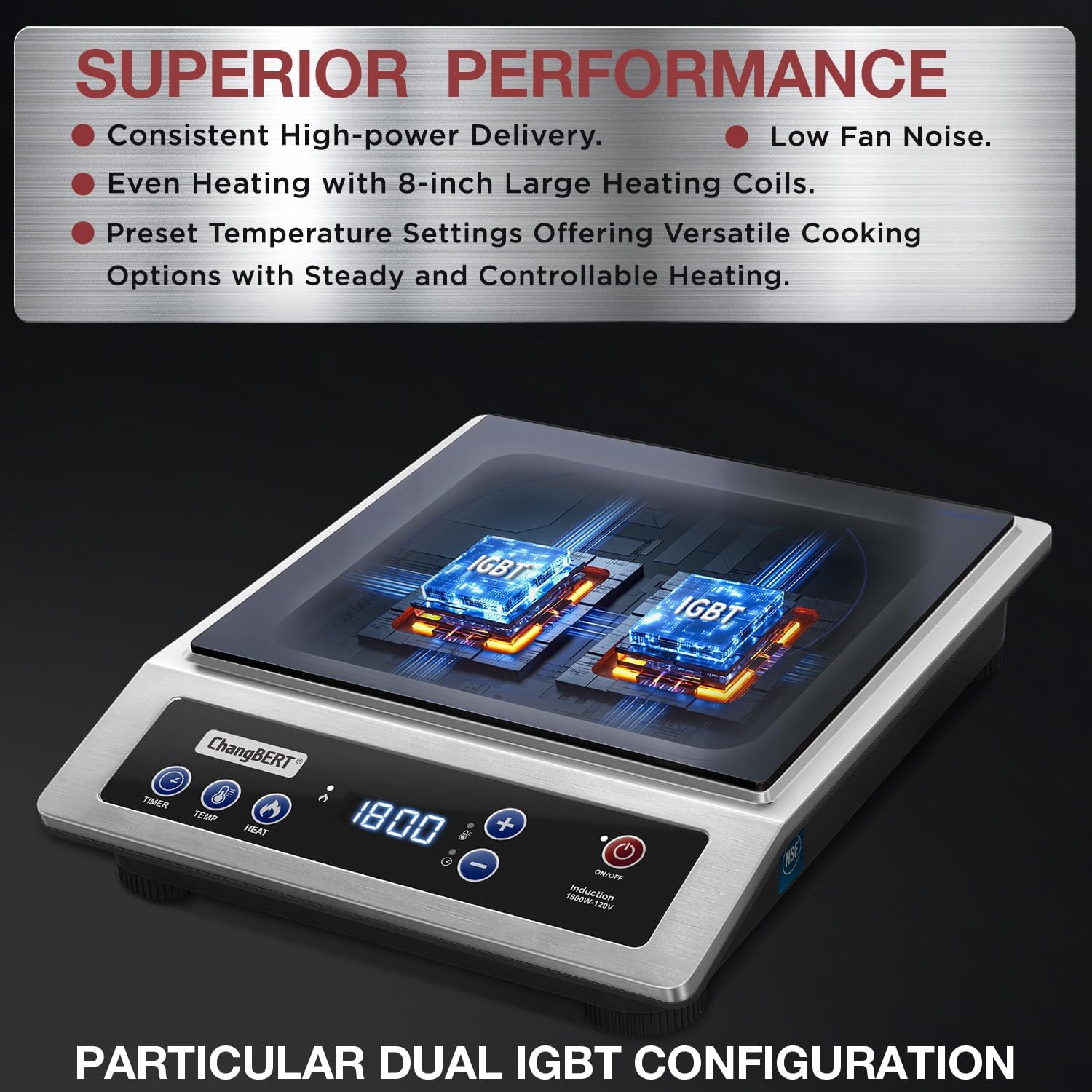 Induction Cooktop, Commercial  - Induction Cooktop Portable 评论和价格