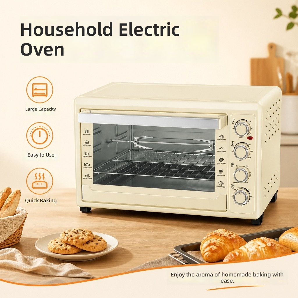 Electric Oven 60L, 4-Tier Baki - Kitchen Appliances Gift Ideas 评论和价格